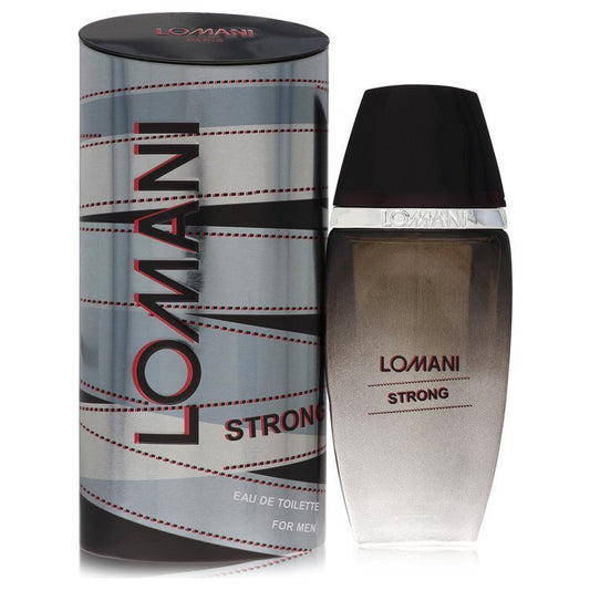 Lomani Strong by Lomani Eau De Toilette Spray 3.3 oz (Men)