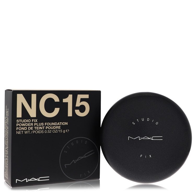 Mac Studio Fix Powder Plus Foundation by Mac NC15 fair beige with SPF15 Protection .52 oz (Women)